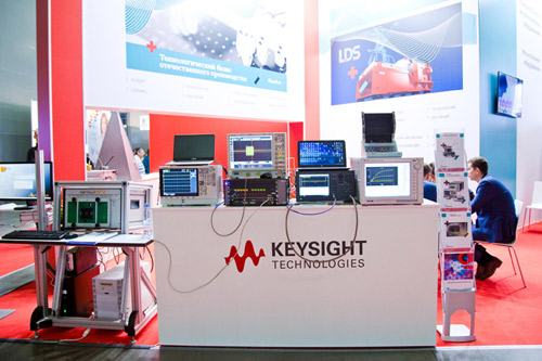 Измерительные приборы Keysight Technologies на стенде компании «Диполь»