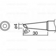 Сменный наконечник A1024 для HAKKO 456 (4C)