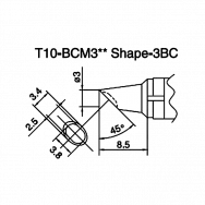 Наконечник T10-BCM3