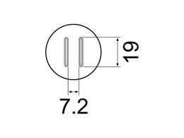 Сменный наконечник A1134 для FR-803B, 7,5х18