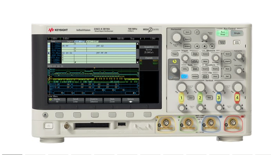 DSOX3014A Осциллограф: 100 МГц, 4 аналоговых канала