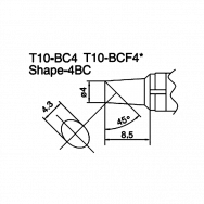 Наконечник T10-BC4