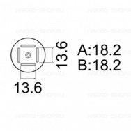 Сменный наконечник A1180B для HAKKO  FR-803B