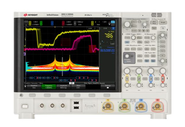 MSOX6004A Осциллограф смешанных сигналов: от 1 ГГц до 6 ГГц, 4 аналоговых и 16 цифровых каналов
