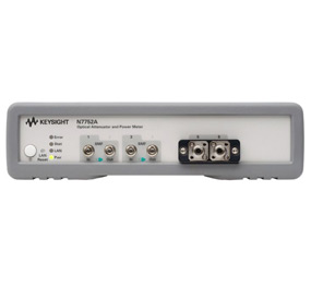Двухканальный регулируемый аттенюатор и двухканальный измеритель мощности оптических сигналов N7752A