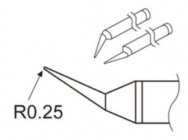 Сменный наконечник A1389 для термопинцета HAKKO 950 (C1311), 0.5I