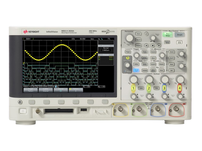 DSOX2024A Осциллограф: 200 МГц, 4 аналоговых канала