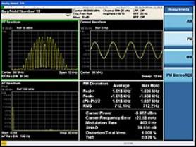 W9063A Измерительное приложение для анализа аналоговой модуляции для CXA