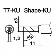 Наконечник T7-KU для FM-202