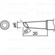 Сменный наконечник A1031 для HAKKO 456 (6C)