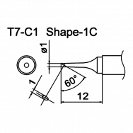 Наконечник T7-C1 для FM-202