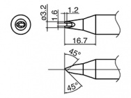 Наконечник T33-1611