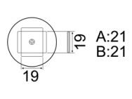 Сменный наконечник A1136B для FR-803B, 20х20