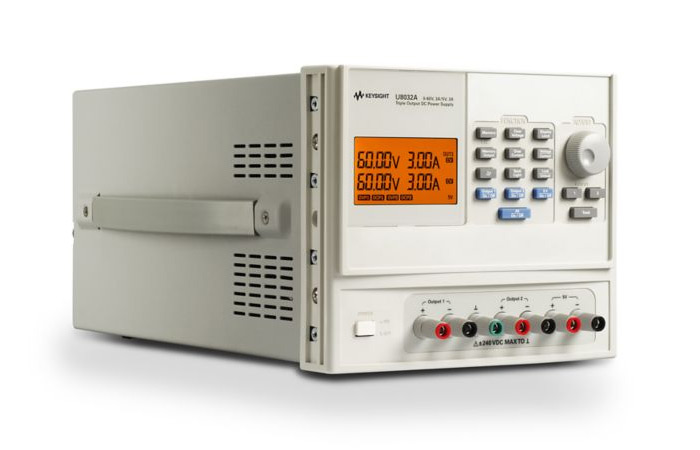 U8032A Источник питания постоянного тока, три выхода, 375 Вт, 60 В/3 А (два) и 5 В/3 А