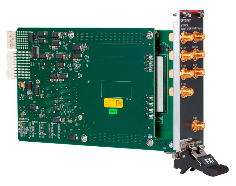 M3302A Комбинированный модуль генератора сигналов произвольной формы и дигитайзера в формате PXIe 50