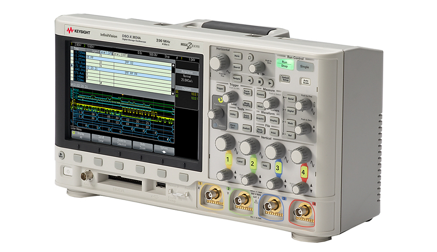 DSOX3024A Осциллограф: 200 МГц, 4 аналоговых канала