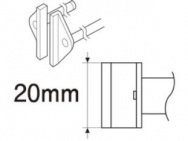 Сменный наконечник A1384 для термопинцета HAKKO 950 (C1311), 20L