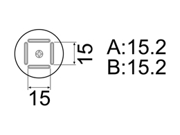 Сменный наконечник A1126B для FR-803B, 14х14 мм