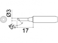 Наконечник 900M-T-3CF