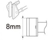 Сменный наконечник A1380 для термопинцета HAKKO 950 (C1311), 8L