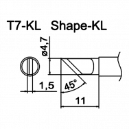 Наконечник T7-KL для FM-202