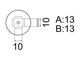 Сменный наконечник A1140B для FR-803B, 11,5х11,5