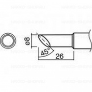 Сменный наконечник A1025 для HAKKO 456 (8C)