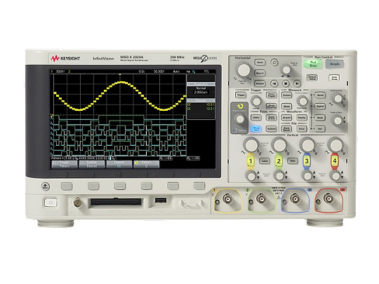MSOX2014A Осциллограф смешанных сигналов: 100 МГц, 4 аналоговых и 8 цифровых каналов