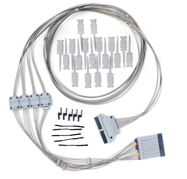 N2756A Комплект кабелей для осциллографа MSO, 16 цифровых каналов