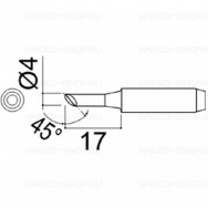 Наконечник N452-T-4C для паяльников DASH