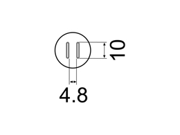 Сменный наконечник A1131 для FR-803B, 4,4x10