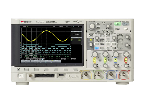 DSOX2024A Цифровой осциллограф: 200 МГц, 4 канала