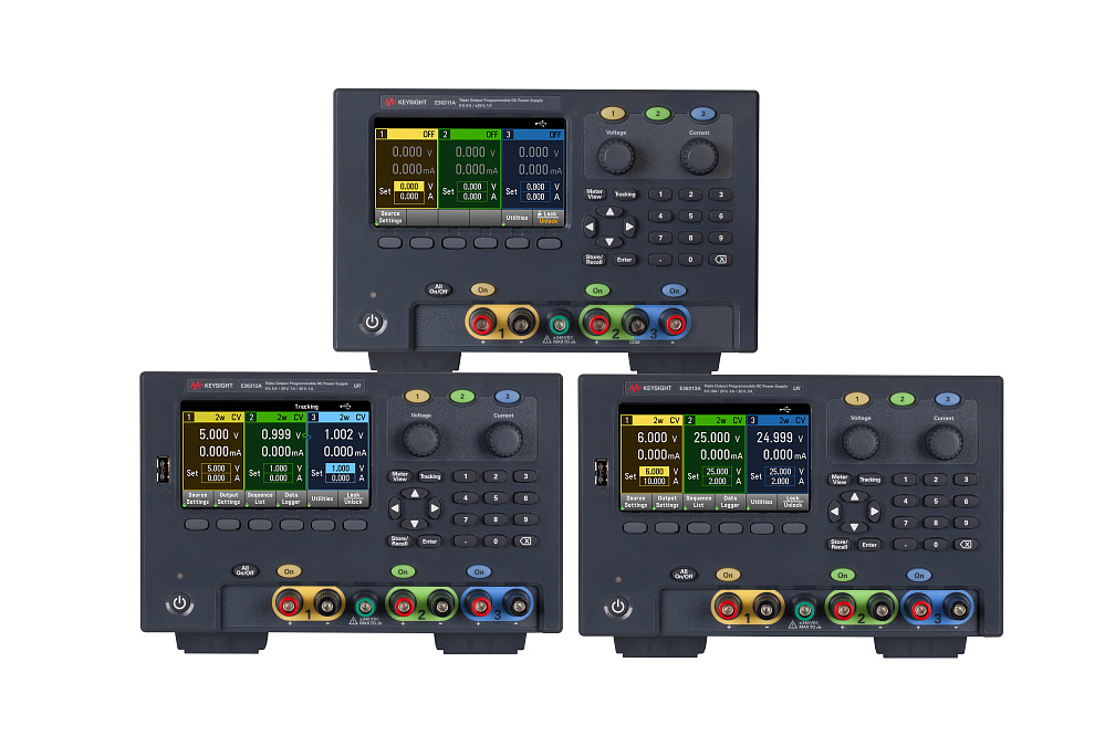 Новинка от компании Keysight Technologies - трёхканальные источники питания с возможностью моделирования различных режимов питания