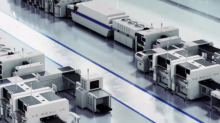 Линия для сборки материнских и серверных плат