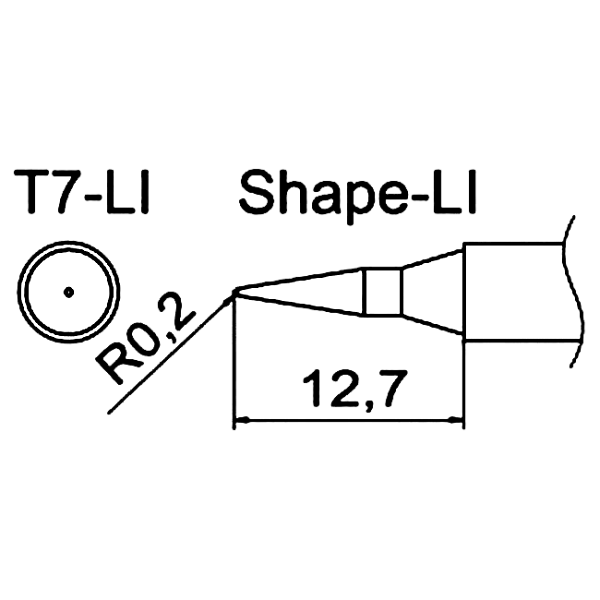 Наконечник T7-LI для FM-202