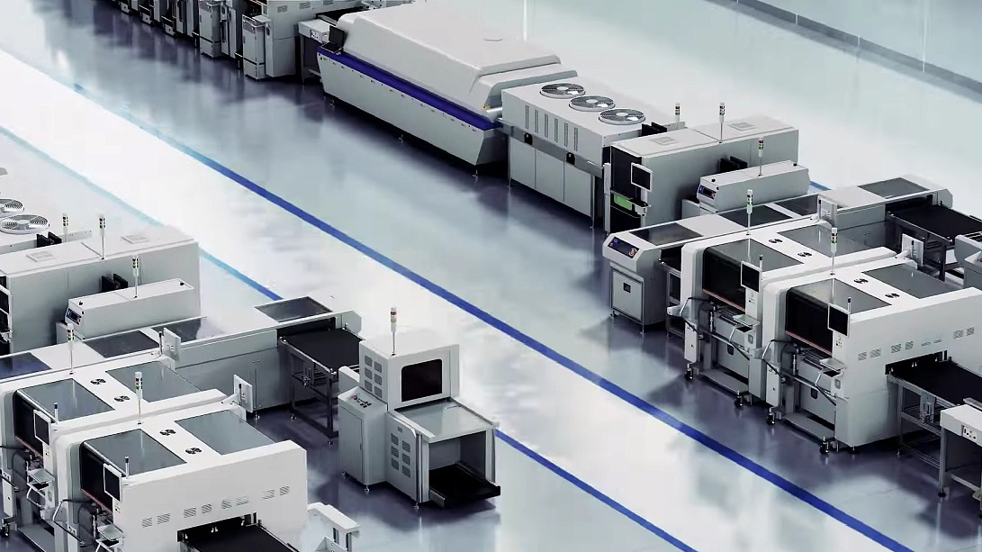 Линия для сборки материнских и серверных плат