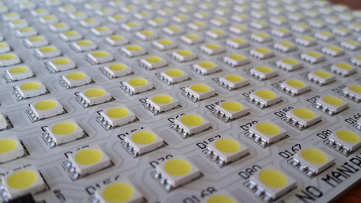 Линия для сборки светодиодных светильников