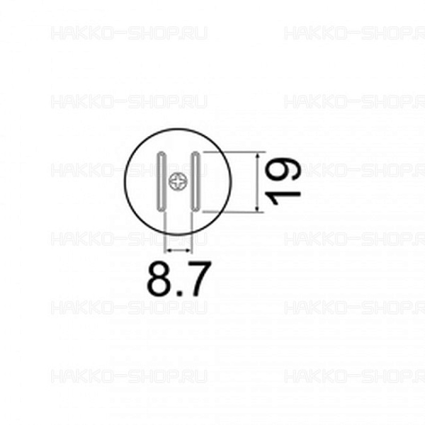 Сменный наконечник A1260B для FR-803B, 8,6х18
