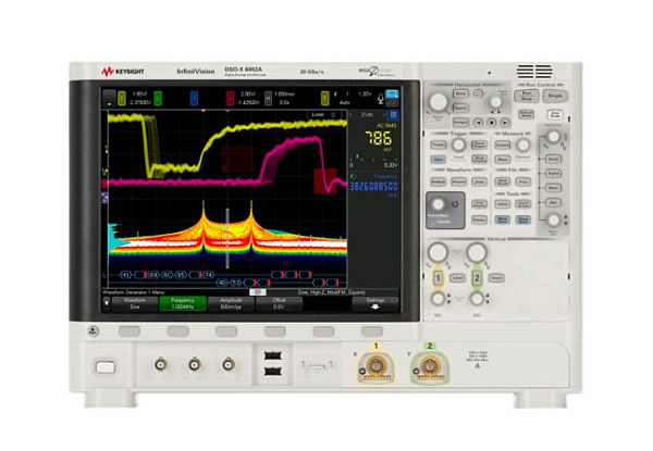 DSOX6002A Осциллограф: от 1 ГГц до 6 ГГц, 2 аналоговых канала