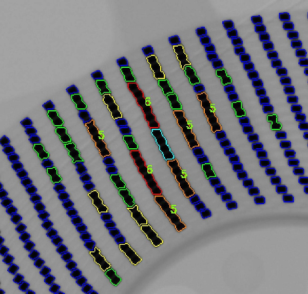 Автономный автоматический рентгеновский счетчик компонентов XC1000