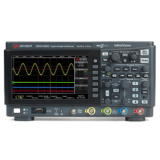 DSOX1204G Осциллограф: 70/100/200 МГц, 4 аналоговых канала