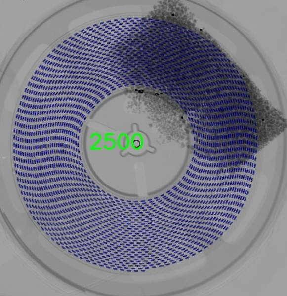 Автономный автоматический рентгеновский счетчик компонентов XC1000
