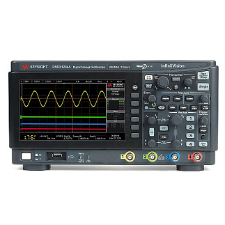 DSOX1204A Осциллограф: 70/100/200 МГц, 4 аналоговых канала