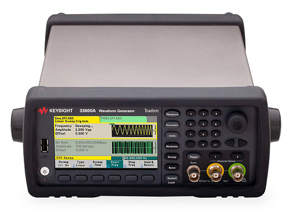 33522B Генератор сигналов Trueform, 30 МГц, 2 канала, функция генерации сигналов произвольной формы