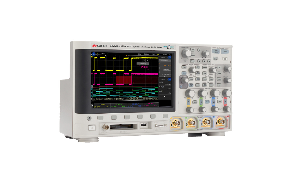 Компания Keysight Technologies представила первые массовые осциллографы с емкостным сенсорным экраном и функцией запуска по выделенной области