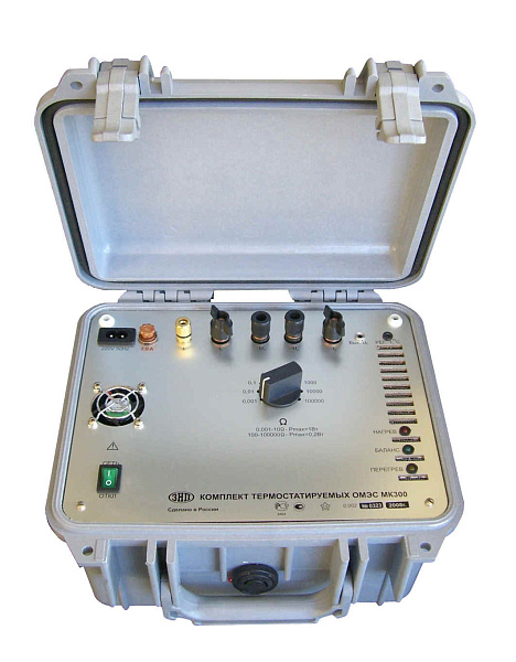   Комплект термостатированных ОМЭС типа МК300 с коммутатором