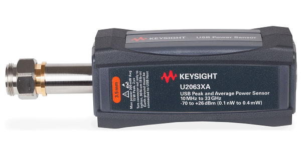 U2063XA USB-измеритель пиковой и средней мощности, 10 МГц - 33 ГГц